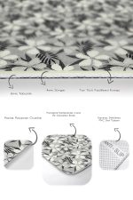 - PaspasTakimi-2li-Set1698-Gorsel-3 - Realhomes 2'li Set Gri Zeminde Floral Motifli Çiçek Desenli Floral Modern 2'li Banyo & Mutfak Paspas Takımı Realhomes