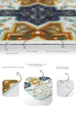 - PaspasTakimi-2li-Set1701-Gorsel-3 - Realhomes  2'li Set Bebek Mavi Zeminde Etnik Motifli Suluboya Desenli Vintage Klasik  2'li Banyo & Mutfak Paspas Takımı Realhomes