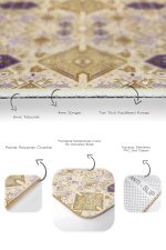 - PaspasTakimi-2li-Set1703-Gorsel-3 - Realhomes  2'li Set Pastel Zeminde Etnik Motifli Suluboya Desenli      2'li Banyo & Mutfak Paspas Takımı Realhomes