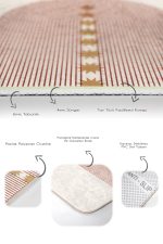 - PaspasTakimi-2li-Set1723-Gorsel-3 - Realhomes  2'li Set Krem - Kahverengi Zeminde Bohem Motifli Tablo Desenli Geometrik Bohem  2'li Banyo & Mutfak Paspas Takımı Realhomes