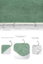 - PaspasTakimi-2li-Set1765-Gorsel-3 - Realhomes  2'li Set Düz Renk Açık Yeşil 2'li Banyo & Mutfak Paspas Takımı Realhomes