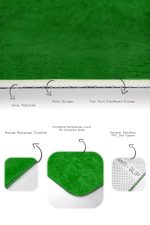 - PaspasTakimi-2li-Set447-Gorsel-3 - Realhomes  2'li Set Düz Renk Yeşil 2'li Banyo & Mutfak Paspas Takımı Realhomes