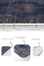 - PaspasTakimi-2li-Set469-Gorsel-3 - Realhomes 2'li Set Lacivert Zeminde Osmanlı Motifli Altın Detay Desenli Avangarde Eskitme Motifli 2'li Banyo & Mutfak Paspas Takımı Realhomes