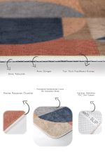 - PaspasTakimi-2li-Set474-Gorsel-3 - Realhomes 2'li Set Pastel Zeminde Modern Motifli Geometrik Desenli Geometrik Sade & Şık 2'li Banyo & Mutfak Paspas Takımı Realhomes