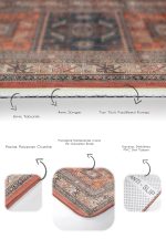 - PaspasTakimi-2li-Set479-Gorsel-3 - Realhomes  2'li Set Kiremit Zeminde Çerçeve Motifli Kilim Desenli Avangarde Etnik Motifler  2'li Banyo & Mutfak Paspas Takımı Realhomes