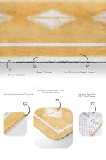 - PaspasTakimi-2li-Set487-Gorsel-3 - Realhomes  2'li Set Sarı Zeminde Çerçeve Motifli Baklava Desenli Geometrik Sade & Şık  2'li Banyo & Mutfak Paspas Takımı Realhomes