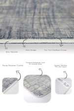 - PaspasTakimi-2li-Set513-Gorsel-3 - Realhomes 2'li Set Renkli Zeminde Halı Motifli Modern Desenli Klasik Vintage 2'li Banyo & Mutfak Paspas Takımı Realhomes