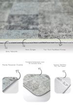 - PaspasTakimi-2li-Set515-Gorsel-3 - Realhomes 2'li Set Renkli Zeminde Halı Motifli Modern Desenli Avangarde Etnik Motifler 2'li Banyo & Mutfak Paspas Takımı Realhomes