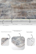 - PaspasTakimi-2li-Set541-Gorsel-3 - Realhomes  2'li Set Krem Zeminde Antik Motifli Eskitme Desenli Eskitme Motifli Klasik  2'li Banyo & Mutfak Paspas Takımı Realhomes