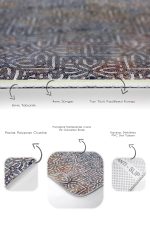 - PaspasTakimi-2li-Set554-Gorsel-3 - Realhomes  2'li Set Gri Zeminde Eskitme Motifli Geometrik Desenli Eskitme Motifli Geometrik  2'li Banyo & Mutfak Paspas Takımı Realhomes