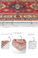 - PaspasTakimi-2li-Set631-Gorsel-3 - Realhomes  2'li Set Kırmızı Zeminde Yöresel Motifli Osmanlı Desenli Avangarde Etnik Motifler  2'li Banyo & Mutfak Paspas Takımı Realhomes