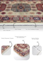 - PaspasTakimi-2li-Set635-Gorsel-3 - Realhomes 2'li Set Krem Zeminde Etnik Motifli Osmanlı Desenli Avangarde Klasik 2'li Banyo & Mutfak Paspas Takımı Realhomes