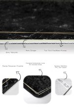 - PaspasTakimi-2li-Set672-Gorsel-3 - Realhomes 2'li Set Siyah - Gold Zeminde Çerçeveli Motifli Mermer Desenli Sade & Şık Geometrik 2'li Banyo & Mutfak Paspas Takımı Realhomes