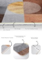 - PaspasTakimi-2li-Set706-Gorsel-3 - Realhomes  2'li Set Kahverengi Zeminde Geometrik Motifli Boho Desenli Geometrik Sade & Şık  2'li Banyo & Mutfak Paspas Takımı Realhomes