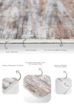 - PaspasTakimi-2li-Set715-Gorsel-3 - Realhomes  2'li Set Krem Zeminde Eskitme Motifli Örme Desenli Eskitme Motifli Modern  2'li Banyo & Mutfak Paspas Takımı Realhomes