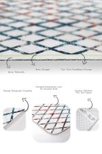 - PaspasTakimi-2li-Set733-Gorsel-3 - Realhomes 2'li Set Beyaz Zeminde Geometrik Motifli Eskitme Desenli Geometrik Sade & Şık 2'li Banyo & Mutfak Paspas Takımı Realhomes