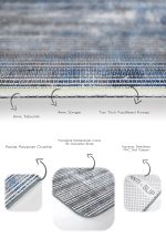 - PaspasTakimi-2li-Set741-Gorsel-3 - Realhomes  2'li Set Mavi Zeminde Etnik Motifli Örgü Desenli Geometrik Klasik  2'li Banyo & Mutfak Paspas Takımı Realhomes