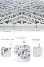 - PaspasTakimi-2li-Set742-Gorsel-3 - Realhomes  2'li Set Mavi Zeminde Yöresel Motifli Kilim Desenli Geometrik Etnik Motifler  2'li Banyo & Mutfak Paspas Takımı Realhomes