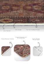 - PaspasTakimi-2li-Set743-Gorsel-3 - Realhomes  2'li Set Kahverengi Zeminde Antik Motifli Uşak Desenli Etnik Motifler Vintage  2'li Banyo & Mutfak Paspas Takımı Realhomes