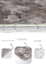 - PaspasTakimi-2li-Set747-Gorsel-3 - Realhomes 2'li Set Kahverengi Zeminde Eskitme Motifli Geometrik Desenli Eskitme Motifli Geometrik 2'li Banyo & Mutfak Paspas Takımı Realhomes