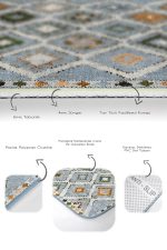 - PaspasTakimi-2li-Set761-Gorsel-3 - Realhomes  2'li Set Geleneksel Zeminde Kilim Motifli Pers Desenli Eskitme Motifli Sade & Şık  2'li Banyo & Mutfak Paspas Takımı Realhomes