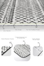 - PaspasTakimi-2li-Set768-Gorsel-3 - Realhomes 2'li Set Siyah - Bej Zeminde Eskitme Motifli İskandinav Desenli Etnik Motifler Vintage 2'li Banyo & Mutfak Paspas Takımı Realhomes