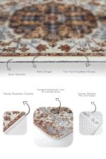 - PaspasTakimi-2li-Set790-Gorsel-3 - Realhomes 2'li Set Antika Zeminde Anadolu Motifli Geleneksel Desenli Avangarde Eskitme Motifli 2'li Banyo & Mutfak Paspas Takımı Realhomes