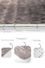 - PaspasTakimi-2li-Set839-Gorsel-3 - Realhomes  2'li Set Kahverengi Zeminde Geometrik Motifli Antik Desenli Sade & Şık Geometrik  2'li Banyo & Mutfak Paspas Takımı Realhomes