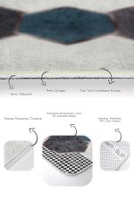 - PaspasTakimi-2li-Set874-Gorsel-3 - Realhomes  2'li Set Gri Zeminde Geometrik Motifli Kazayağı Desenli Geometrik Klasik  2'li Banyo & Mutfak Paspas Takımı Realhomes