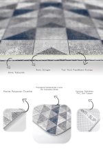 - PaspasTakimi-2li-Set885-Gorsel-3 - Realhomes  2'li Set Mavi - Gri Zeminde Geometrik Motifli Antik Desenli Geometrik Eskitme Motifli  2'li Banyo & Mutfak Paspas Takımı Realhomes