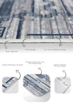 - PaspasTakimi-2li-Set886-Gorsel-3 - Realhomes  2'li Set Mavi - Gri Zeminde Geometrik Motifli Eskitme Desenli Geometrik Eskitme Motifli  2'li Banyo & Mutfak Paspas Takımı Realhomes