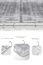 - PaspasTakimi-2li-Set893-Gorsel-3 - Realhomes  2'li Set Gri - Beyaz Zeminde Çerçeveli Motifli Antik Desenli Geometrik Eskitme Motifli  2'li Banyo & Mutfak Paspas Takımı Realhomes