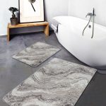 2'li Set Düz Renk Kırmızı 2'li Banyo & Mutfak Paspas Takımı Realhomes