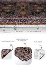 - PaspasTakimi-2li-Set950-Gorsel-3 - Realhomes 2'li Set Siyah Zeminde Geleneksel Motifli Etnik Desenli Eskitme Motifli Avangarde 2'li Banyo & Mutfak Paspas Takımı Realhomes