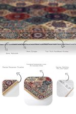 - PaspasTakimi-2li-Set955-Gorsel-3 - Realhomes 2'li Set Antika Zeminde Otantik Motifli Hereke Desenli Etnik Motifler Vintage 2'li Banyo & Mutfak Paspas Takımı Realhomes