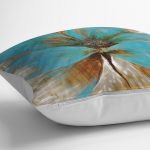 - Petek-12456-Gorsel-2 - Realhomes  Realhomes Renkli Çiçek Çizimli Guaj Boya Tasarımlı Dijital Baskılı Modern Yastık Kırlent Kılıfı Realhomes