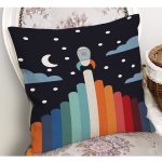 - Petek-Kc10524-Gorsel-1 - Realhomes Realhomes Basketbol Oyun Toplu Tasarımlı Çocuk & Genç Odası Modern Yastık Kırlent Kılıfı Realhomes