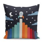 - Petek-Kc10524-Gorsel - Realhomes Realhomes Basketbol Oyun Toplu Tasarımlı Çocuk & Genç Odası Modern Yastık Kırlent Kılıfı Realhomes