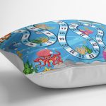 - Petek-Kc10532-Gorsel-2 - Realhomes Realhomes Balıklar Adım Adım Finale Motifli Çocuk & Genç Odası Modern Yastık Kırlent Kılıfı Realhomes