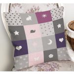 - Petek-Kc10536-Gorsel-1 - Realhomes Realhomes Renkli Kareler Geometrik Motifli Çocuk & Genç Odası Modern Yastık Kırlent Kılıfı Realhomes