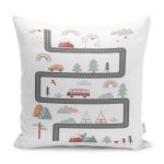 - Petek-Kc10540-Gorsel - Realhomes Realhomes Oyuncak Araba Yolu Motifli Çocuk & Genç Odası Modern Yastık Kırlent Kılıfı Realhomes