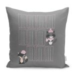 - Petek-Kc10548-Gorsel - Realhomes Realhomes Gri Zeminli Eğitici Çarpım Tablosu Çizimli Çocuk & Genç Odası Modern Yastık Kırlent Kılıfı Realhomes