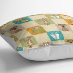 - Petek-Kc10555-Gorsel-2 - Realhomes Realhomes Aynısını Bul Sevimli Hayvanlar Motifli Çocuk & Genç Odası Modern Yastık Kırlent Kılıfı Realhomes