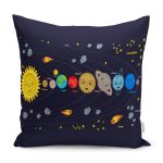 - Petek-Kc10600-Gorsel - Realhomes Realhomes Eğitici Güneş Sistemi Tasarımlı Çocuk & Genç Odası Modern Yastık Kırlent Kılıfı Realhomes