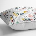 - Petek-Kc10605-Gorsel-2 - Realhomes Realhomes Minimal Oyun Yolları Eğitici Motifli Çocuk & Genç Odası Modern Yastık Kırlent Kılıfı Realhomes