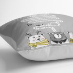 - Petek-Kc10615-Gorsel-2 - Realhomes Realhomes Sevimli Ayılar Eğitici Oyun Yolu Çocuk & Genç Odası Modern Yastık Kırlent Kılıfı Realhomes