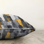 - Rasel-K12398-Gorsel-2 - Realhomes  Realhomes Pastel Renkli Özel Tasarım Çizgili Motifler Dijital Baskılı Yastık Kırlent Kılıfı Realhomes