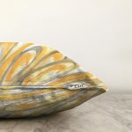 - Rasel-K12411-Gorsel-2 - Realhomes  Realhomes Pastek Sarı Gri Renkli Fırça İzleri Dijital Baskılı Modern Yastık Kırlent Kılıfı Realhomes