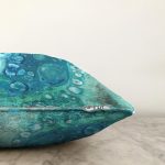 - Rasel-K12416-Gorsel-2 - Realhomes  Realhomes Turkuaz Renkli Suluboya Tasarımlı Deniz Temalı Özel Tasarımlı Modern Yastık Kırlent Kılıfı Realhomes