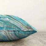 - Rasel-K12417-Gorsel-2 - Realhomes  Realhomes Mavi Renkli Mermer Tasarımlı Suluboya Motifli Dekoratif Yastık Kırlent Kılıfı Realhomes